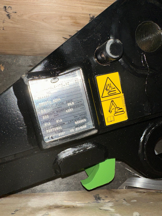 Geith QC3540H2LE-173_NC Snelwissel Kubota KX71 - Nieuw Outlet