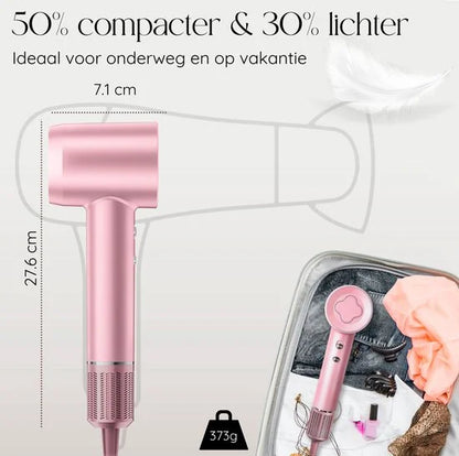 Sansbeaute hair dryer 9808 roze