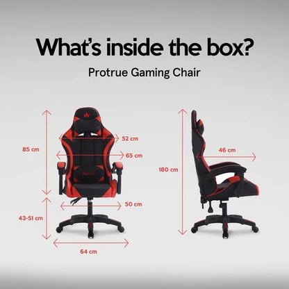 Gaming Stoel - Racing Game Chair - Bureaustoel Ergonomisch - Gamestoel met kantelfunctie