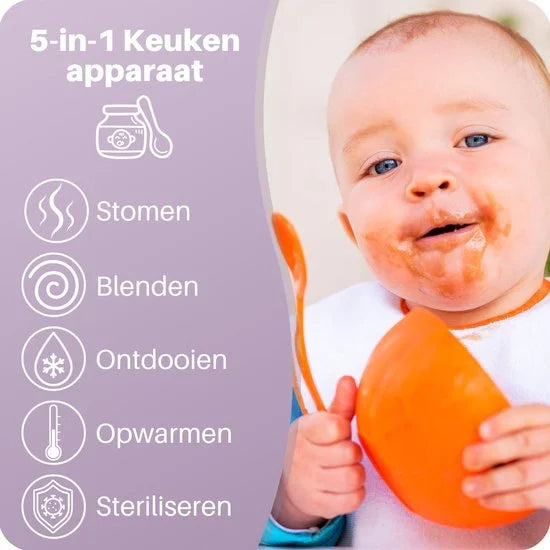 Bear Baby food maker SJJ-R03B5-White