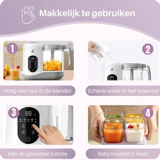Bear Baby food maker SJJ-R03B5-White