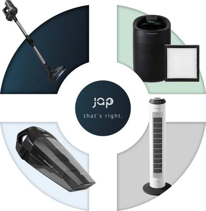 JAP APPLIANCES Tornado S3 Kruimeldief Zwart
