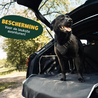 Hondendeken Auto Kofferbak - Kofferbak Beschermhoes Hond - Universeel - Zwart-Wit Product breedte 105 cm Product gewicht 0.8 kg Product hoogte 175 cm Product lengte 185 cm