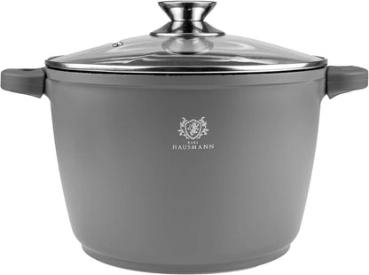 KARL HAUSMANN Anti-aanbak steelpan met deksel - 14 L - Diameter 32 cm -  Stoofpot