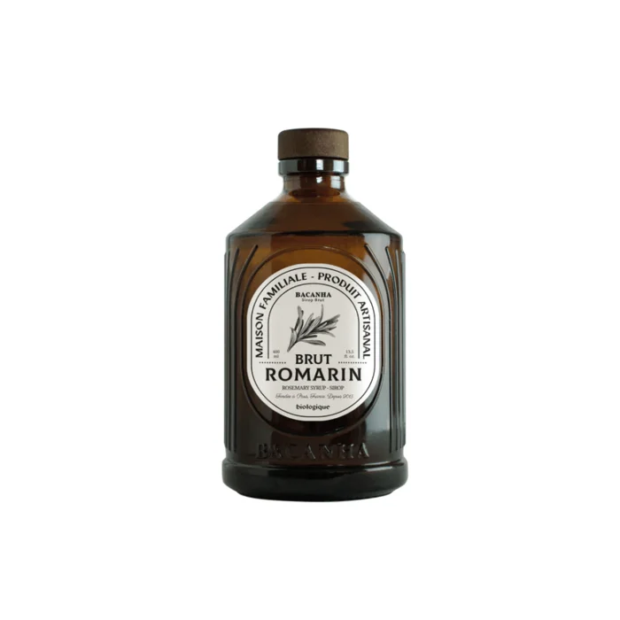 Bacanha Sirop Brut Bio – Biologische Premium Siroop voor Dranken en Desserts – 400 ml