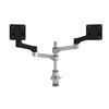 R-Go Dubbele monitorarm (Zepher)