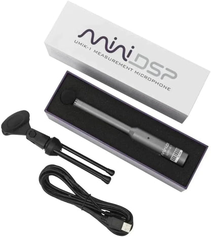 Nauwkeurige en Plug&Play gekalibreerde meetmicrofoon - miniDSP UMIK-1