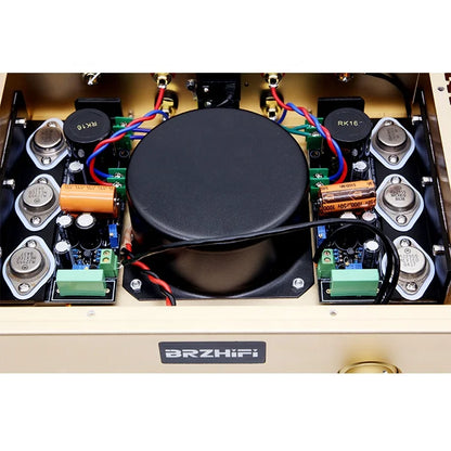 Audio Hood 1969 Klasse Een Eindversterker Top Amplificador Dual Channel Golden Thuis Versterker Audio Systeem