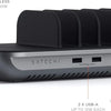 SATECHI Dock 5 oplaadstation voor meerdere apparaten met draadloos opladen  ST-WCS5PM-EU