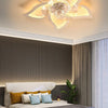 5 blads Lotus Ventilator Lamp - Plafondventilator - Afstandsbediening - Dimmer - 3 Standen Ventilator 69cm