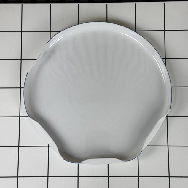 (vis)schaal 24cm porselein