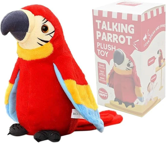 ChatParrot – Jouw kletsgrage knuffelmaatje - Pratende papegaai