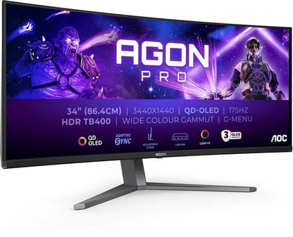 AOC AG346UCD Zwart
