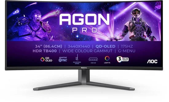 AOC AG346UCD Zwart