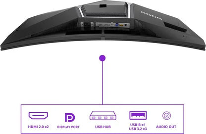 AOC AG346UCD Zwart
