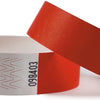 Tyband polsband 19mm x255mm rood genummerd 70001-80000