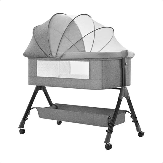 Yellies Co Sleeper - Baby Bed - Peuterbed - Meegroeibed - Schommelfunctie - Verstelbaar - 3 In 1  - Grijs Merk: Yellies  4,5/5 Bekijk 30 reviews