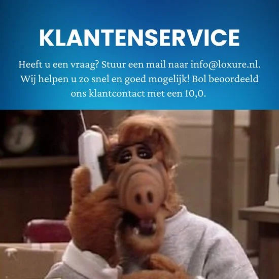 Loxure Vouwslot met Alarm - Alarmsysteem voor Fiets & Scooter - Kettingslot - Fietsalarm met Slot - 120 Decibel - Waterdicht Fietsslot