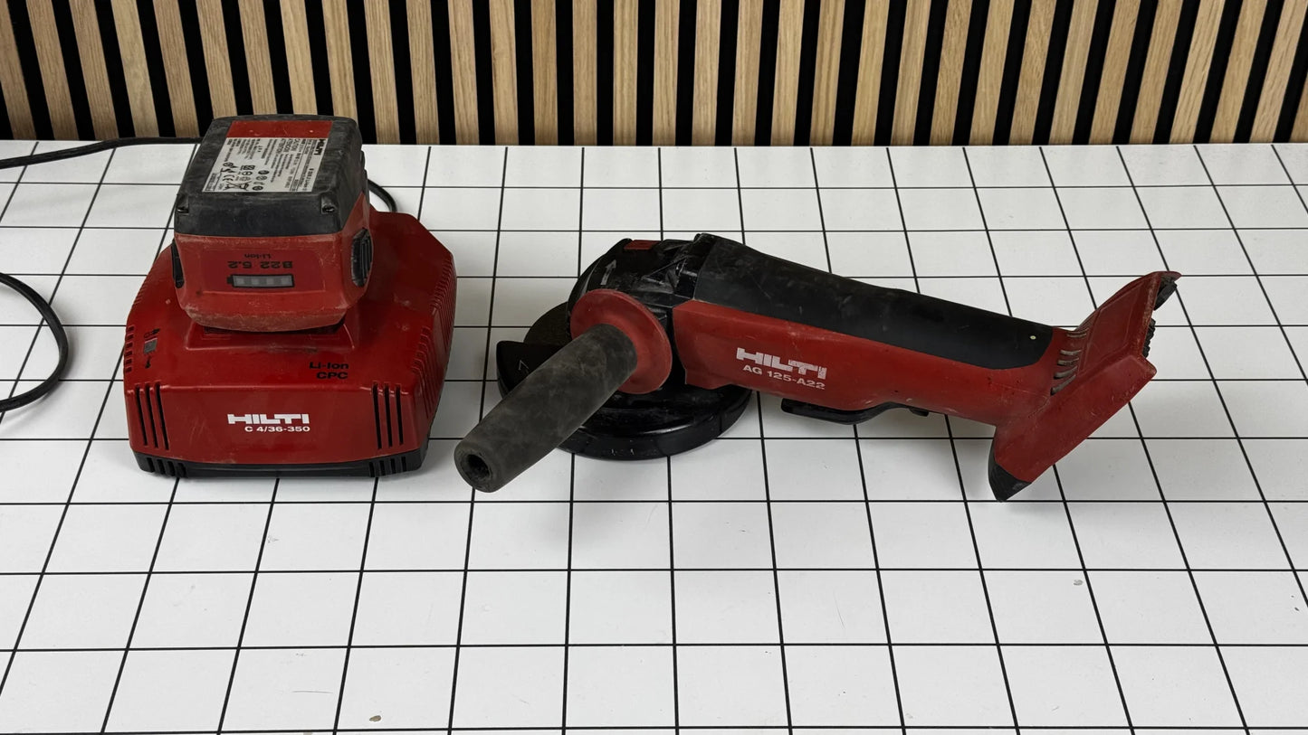hilti ag 125-a22 met kist