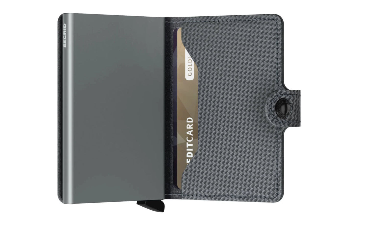Secrid Mini Wallet Portemonnee Carbon Cool Grey