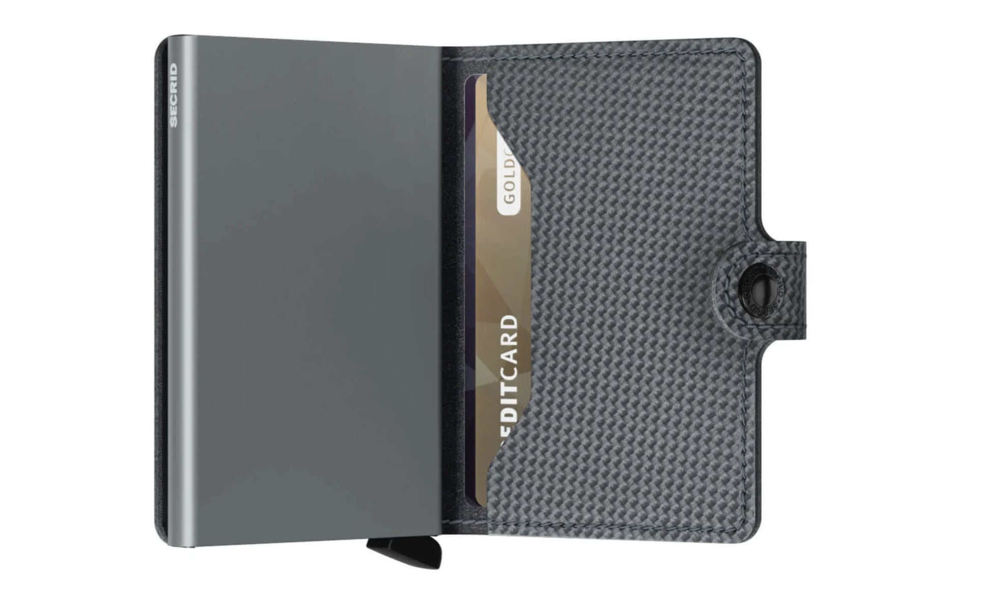 Secrid Mini Wallet Portemonnee Carbon Cool Grey