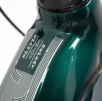 Corratec E-Power Trekking (45cm) 28 P6 8S Green/Zilver – Elektrische Trekkingfiets