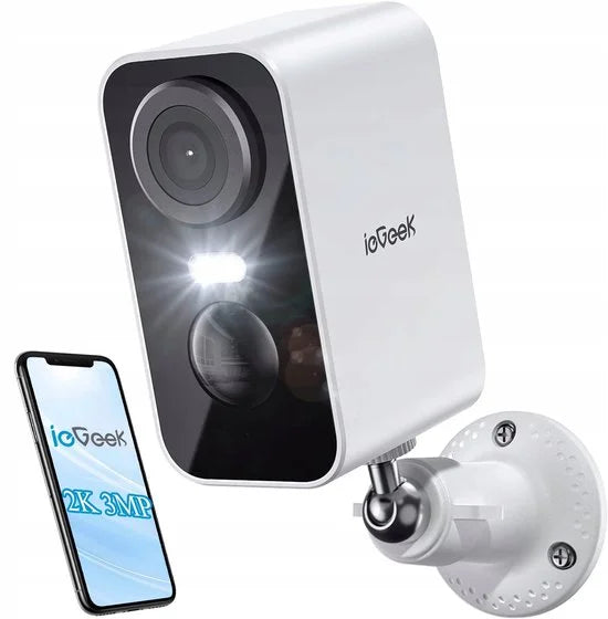 ieGeek ZS-GX3S  Wire-free battery beveiligingscamera met zonnepaneel