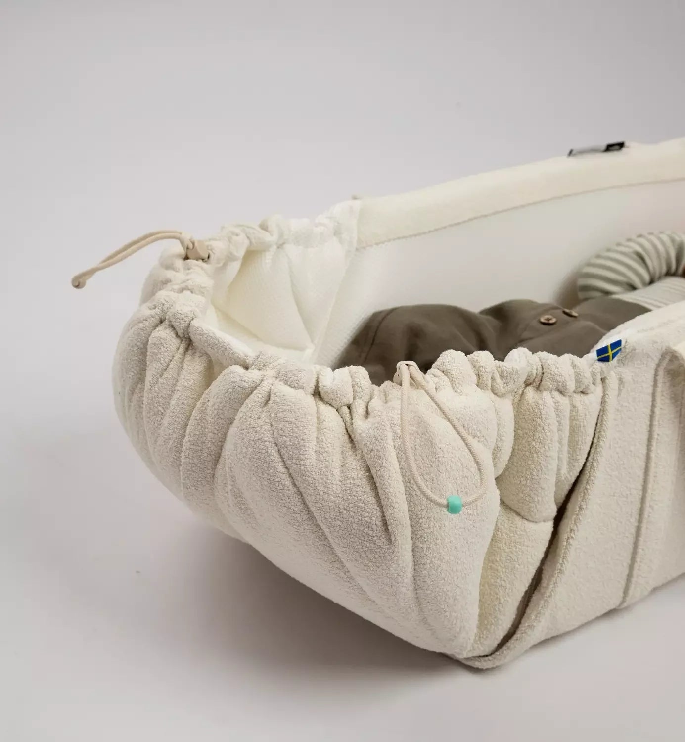 Najell babynest SleepCarrier X, bouclé wit