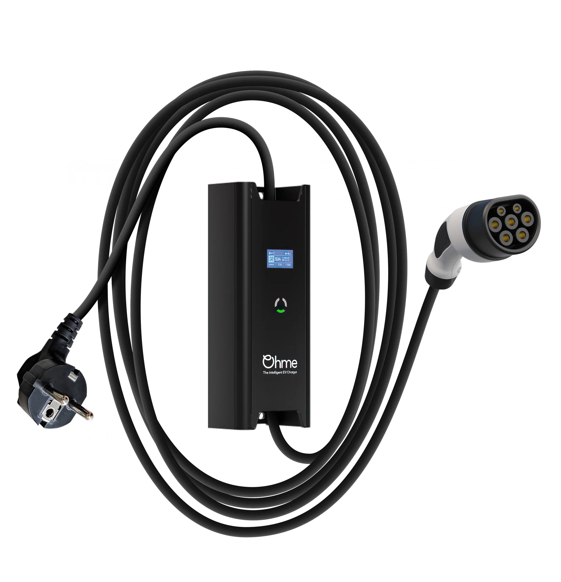 Ohme Go 16A thuislader Shuko EU naar type 2