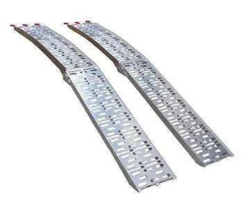 Skana Gebogen alu oprijplaten set inklapbaar 600kg .225x29cm