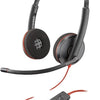 HP Poly Blackwire C3220 – Over-ear headset – Kabel – Stereo – Zwart zonder verpakking