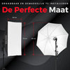 Softbox fotostudio set 50 x 70cm Inclusief flitsparaplu - LED studiolamp 4800 Lumen 3000-6000K - 2m verstelbaar statief