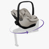 Autostoel Silver Cross Glide Plus 360 i-Size Natural Taupe