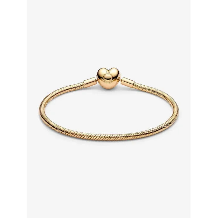 PANDORA ARMBAND GOLDPLATED HARTSLUITING 17CM 563050C00-17
