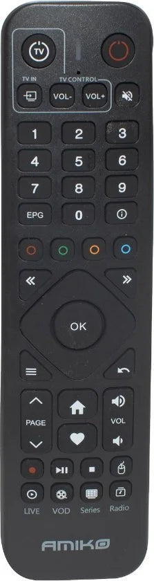 Amiko A9 Green plus Mediaplayer