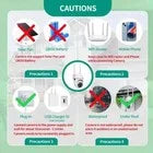 Wireless Wi-Fi Security Camera Model: XY-3820 - 1080P Color Display Night Vision 4 pack