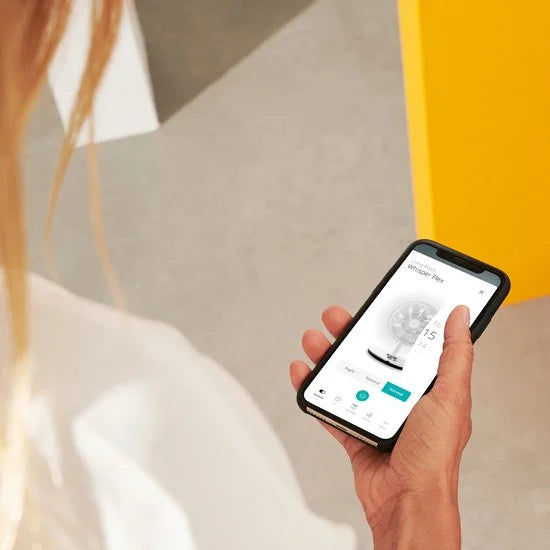 Duux Whisper Flex - Smart Statiefventilator - Staande Ventilator Geruisloos - Wit