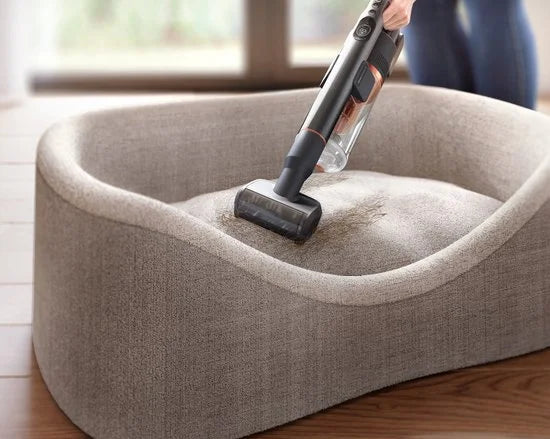 Philips Steelstofzuiger met Dweilfunctie XC7055/01 Aqua - Draadloos en Zonder Zak - Zuigmond met LED Verlichting