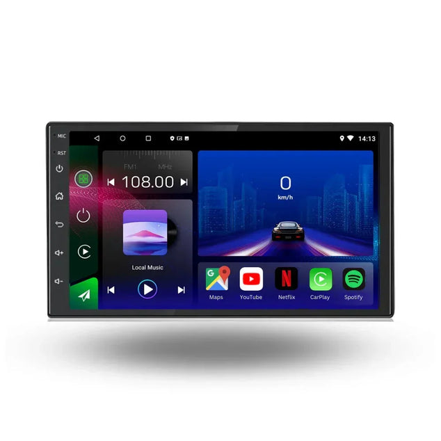Universal | 7 Inch Scherm | Android 13 Autoradio | Apple CarPlay | Android Auto