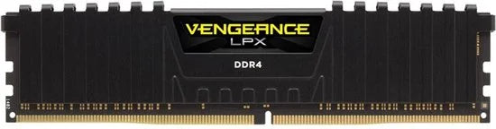 Corsair LPX Black 32GB Kit (2x16GB) DDR4-3200 CL16 DIMM Geheugen