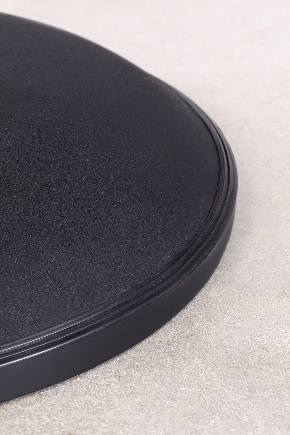 Ronde parasolvoet Ø59 cm van beton zwart