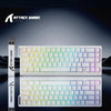 X68HE - Magnetic Switch Wired Gaming Toetsenbord - RGB - Side Printed PBT Keycaps - Decorative Lanyard - 8Khz - 0.01mmRT - 0.125ms - White Contour Line