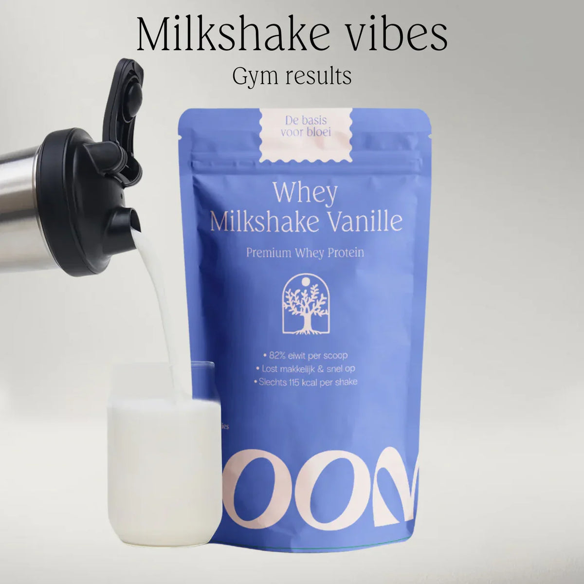 Whey Milkshake Vanille 750.0 Gram