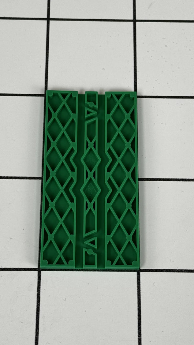 tunnel glasblokjes 50x5 mm - 100 stuks