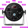 200 W LED Par Koplamp RGB UV zwart licht 18 LED podiumlicht partylicht DMX-4/8CH spot | EU STEKKER