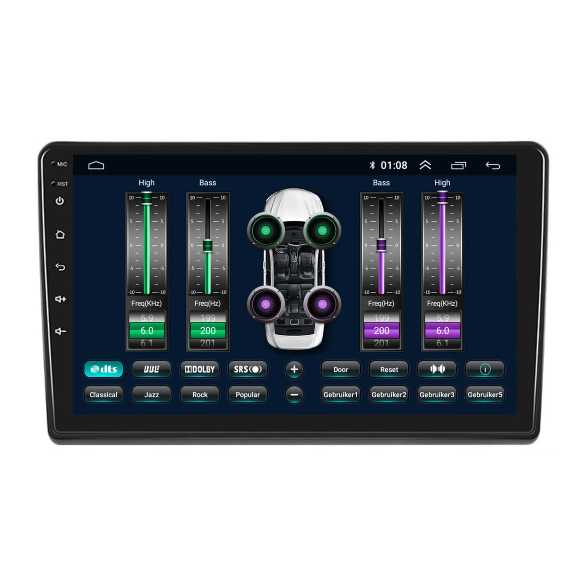 Carplay & Android Auto Radioscherm  | HC8163