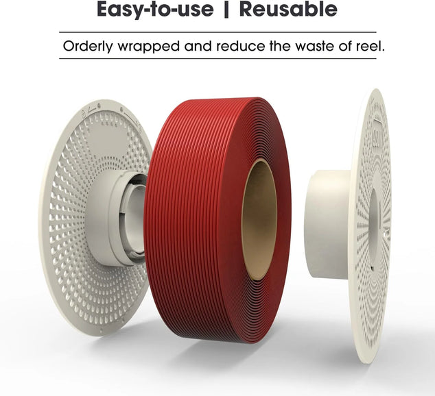 PLA+ Navulfilament en Spool Kit, Navulling Spoolless PLA Plus 1.75mm