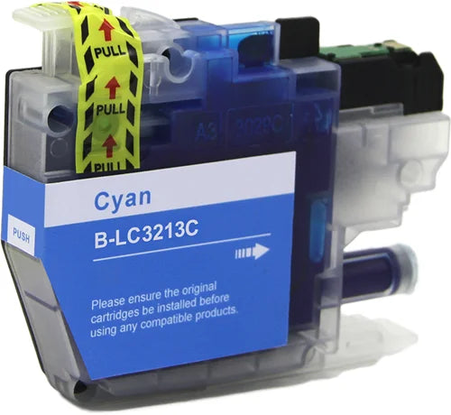 LC-3213 XL | 1x Cyaan | Huismerk | Cartridges voor Brother