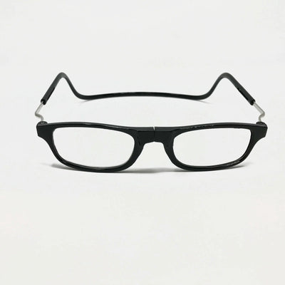 MENS Magnetic Hanging Spectacles Reading Glasses PD62-64 Black +1.5