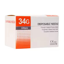 100 stks/doos 34G Tattoo Naald 34g naalden 4mm